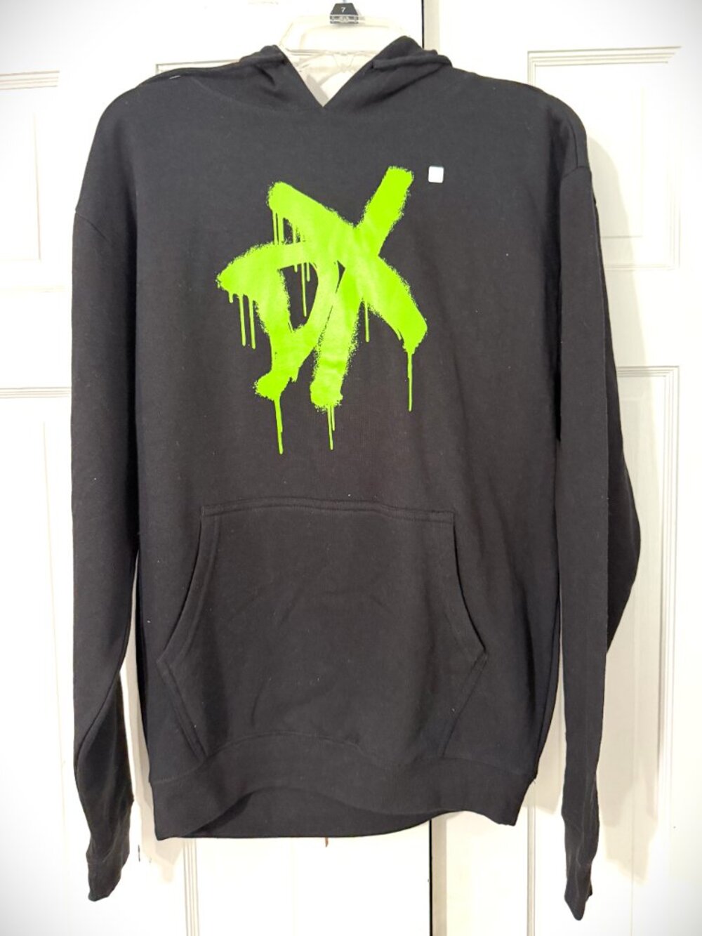 WWE DX D-Generation X Black Pullover Hoodie Men's Size Small - Picture 2 of 6